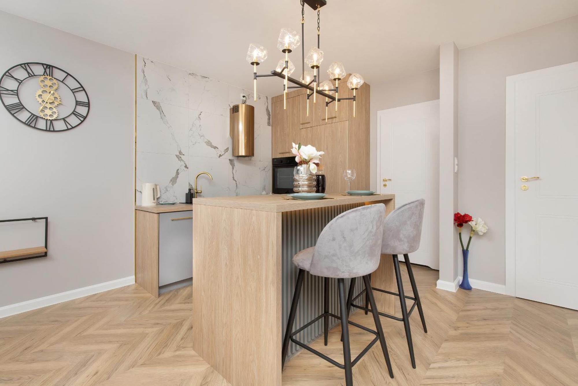 Elegant Studio For 2 People In Gdansk By Noclegi Renters Kültér fotó