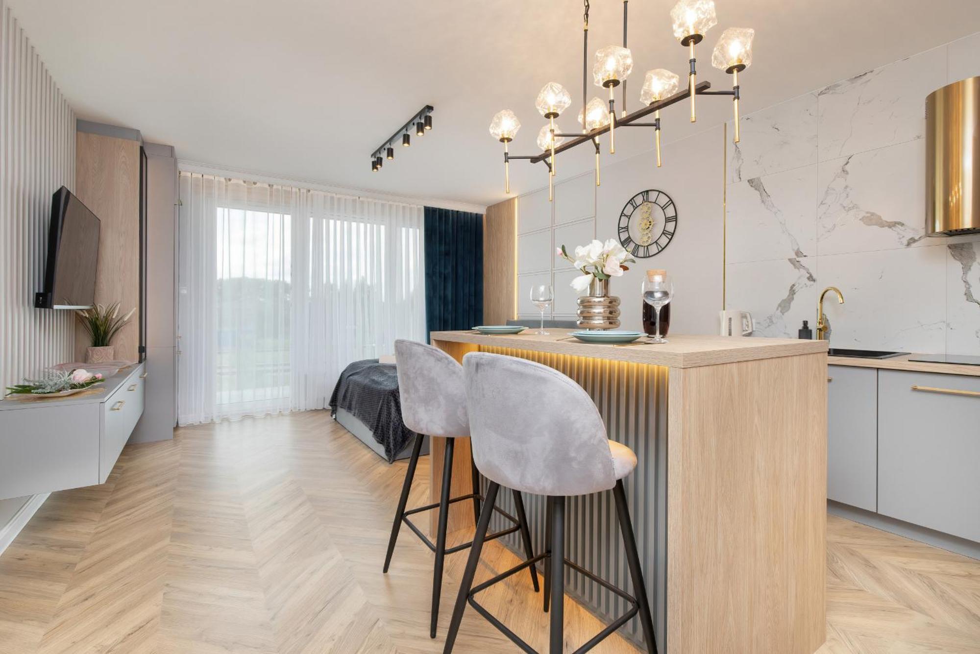 Elegant Studio For 2 People In Gdansk By Noclegi Renters Kültér fotó